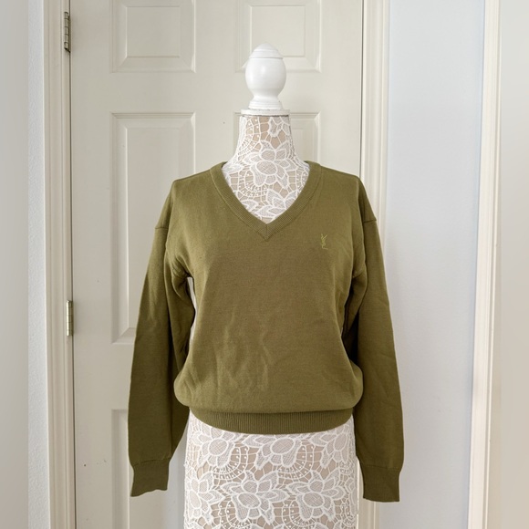 Yves Saint Laurent Sweaters - Authentic Yves Saint Laurent Wool Sweater